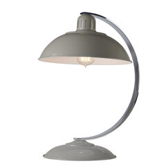 Galda lampa Elstead Lighting Franklin FRANKLIN-GREY цена и информация | Настольные лампы | 220.lv