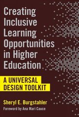 Creating Inclusive Learning Opportunities in Higher Education: A Universal Design Toolkit cena un informācija | Sociālo zinātņu grāmatas | 220.lv