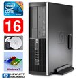 HP 8100 Elite SFF i5-650 16GB 250GB DVD WIN7Pro, atjaunots