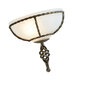 Sienas lampa Elstead Lighting Pembroke PB-WU-BLK-GOLD cena un informācija | Sienas lampas | 220.lv