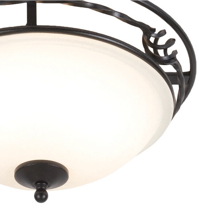 Griestu lampa Elstead Lighting Pembroke PB-F-A-BLACK cena un informācija | Griestu lampas | 220.lv