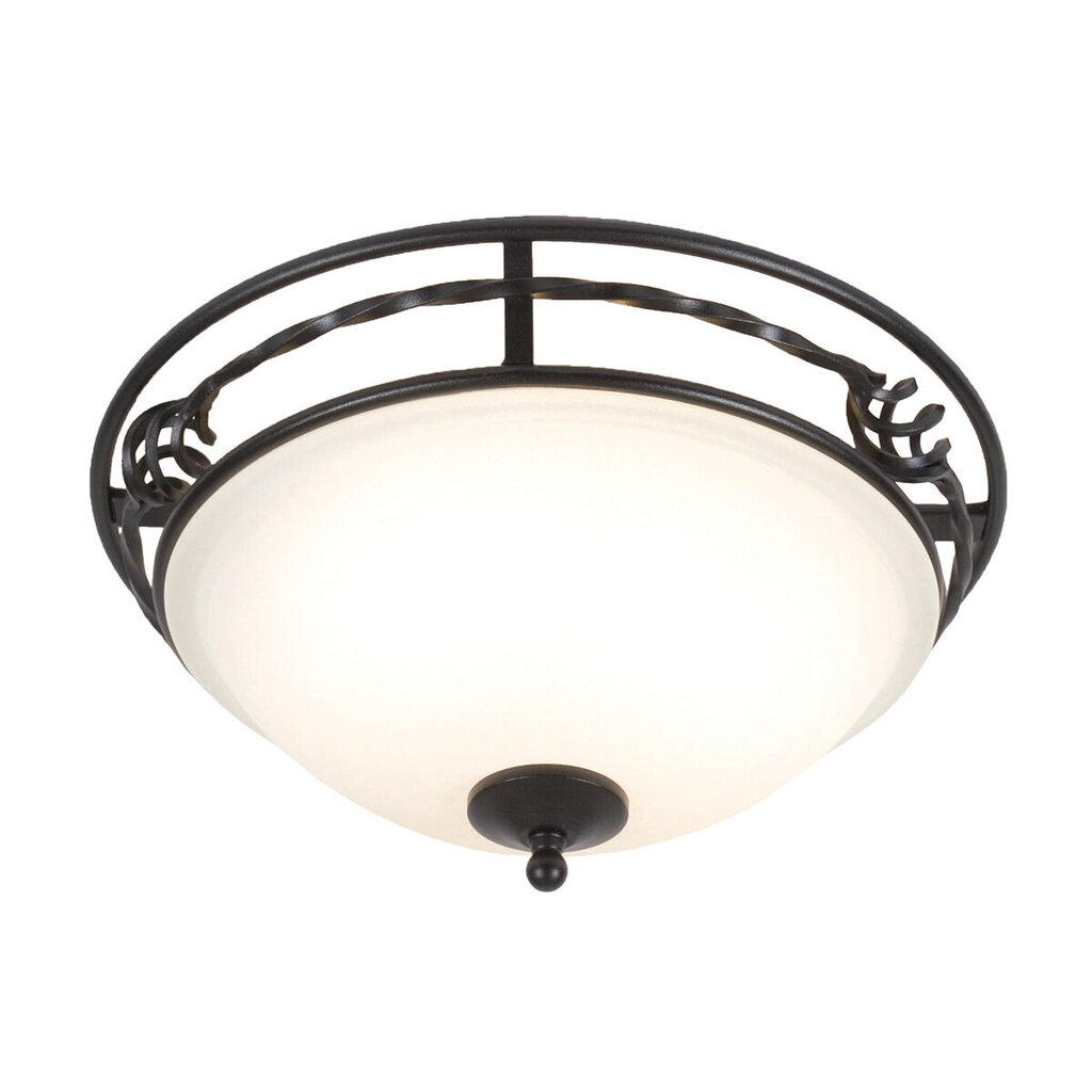 Griestu lampa Elstead Lighting Pembroke PB-F-A-BLACK cena un informācija | Griestu lampas | 220.lv