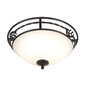 Griestu lampa Elstead Lighting Pembroke PB-F-A-BLACK цена и информация | Griestu lampas | 220.lv