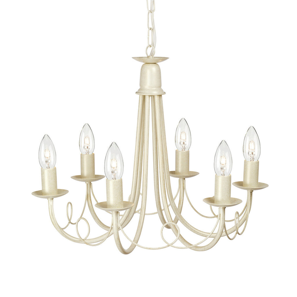 Piekaramā lampa Elstead Lighting Minster MN6-IV-GOLD цена и информация | Lustras | 220.lv