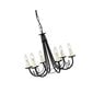 Piekaramā lampa Elstead Lighting Minster MN6-BLACK cena un informācija | Piekaramās lampas | 220.lv
