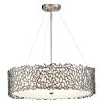 Piekaramā lampa Elstead Lighting Silver coral KL-SILVER-CORAL-P-B