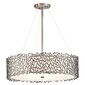 Piekaramā lampa Elstead Lighting Silver coral KL-SILVER-CORAL-P-B cena un informācija | Lustras | 220.lv