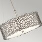 Piekaramā lampa Elstead Lighting Silver coral KL-SILVER-CORAL-P-A cena un informācija | Lustras | 220.lv