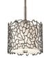 Piekaramā lampa Elstead Lighting Silver coral KL-SILVER-CORAL-MP cena un informācija | Piekaramās lampas | 220.lv