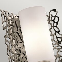 Sienas lampa Elstead Lighting Silver coral KL-SILVER-CORAL1 цена и информация | Настенные светильники | 220.lv