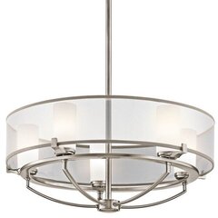 Piekaramā lampa Elstead Lighting Saldana KL-SALDANA5 cena un informācija | Lustras | 220.lv