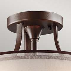 Griestu lampa Elstead Lighting Lacey KL-LACEY-SF-MB цена и информация | Потолочные светильники | 220.lv