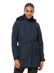 Женская куртка JACK WOLFSKIN Madison Avenue, темно-синяя цена и информация | Женские куртки | 220.lv