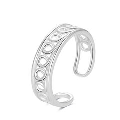 Нежное серебряное кольцо на ногу Beneto AGGF486 цена и информация | Кольца | 220.lv