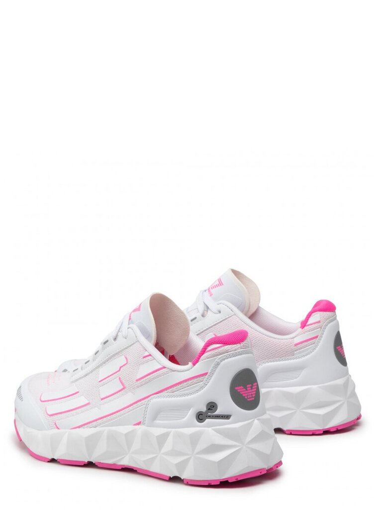 Sporta apavi sievietēm EA7 X8X107 XK263 M499 balts/rozā cena un informācija | Sporta apavi sievietēm | 220.lv