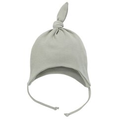 Zēnu cepure, zaļa 1-02-2203-10-074 цена и информация | Шапки, перчатки, шарфики для новорожденных | 220.lv
