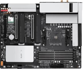 Gigabyte B550 VISION D AM4 B550/DDR4/ATX cena un informācija | Mātesplates | 220.lv