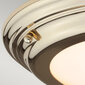 Griestu lampa vannas istabai Elstead Lighting Welland WELLAND-F-PB cena un informācija | Griestu lampas | 220.lv
