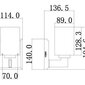 Sienas lampa Elstead Lighting Taylor QZ-TAYLOR1S-BATH цена и информация | Sienas lampas | 220.lv