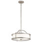 Piekaramā lampa Elstead Lighting Emory KL-EMORY-P-S-CLP cena un informācija | Lustras | 220.lv