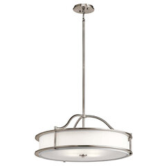 Piekaramā lampa Elstead Lighting Emory KL-EMORY-P-M-CLP cena un informācija | Lustras | 220.lv