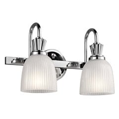 Sienas lampa Elstead Lighting Cora KL-CORA2-BATH cena un informācija | Sienas lampas | 220.lv