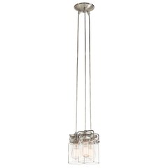 Piekaramā lampa Elstead Lighting Brinley KL-BRINLEY3-NI cena un informācija | Piekaramās lampas | 220.lv