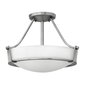 Griestu lampa Elstead Lighting Hathaway HK-HATHAWAY-SFSN cena un informācija | Griestu lampas | 220.lv