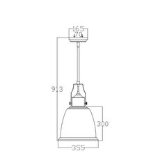 Подвесной светильник Elstead Lighting Hobson FE-HOBSON-P-L-SN цена и информация | Люстры | 220.lv