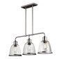 Piekaramā lampa Elstead Lighting Hobson FE-HOBSON-3P-SN cena un informācija | Piekaramās lampas | 220.lv