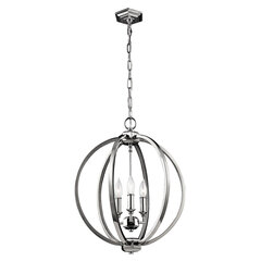 Piekaramā lampa Elstead Lighting Corinne FE-CORINNE-3P-M цена и информация | Люстры | 220.lv