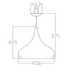 Piekaramā lampa Elstead Lighting Beso FE-BESO-P-L-BS cena un informācija | Lustras | 220.lv