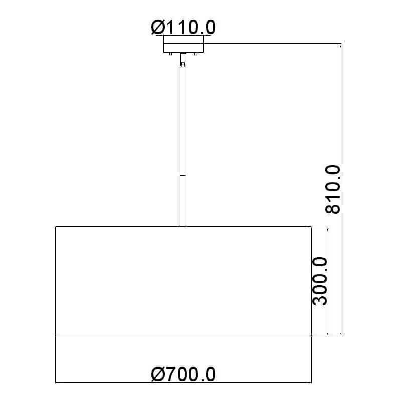 Piekaramā lampa Elstead Lighting Balance BALANCE-PXL-BRPB cena un informācija | Piekaramās lampas | 220.lv