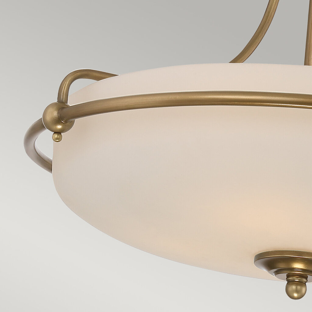 Griestu lampa Elstead Lighting Griffin QZ-GRIFFIN-SFM-WS цена и информация | Griestu lampas | 220.lv
