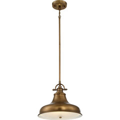Piekaramā lampa Elstead Lighting Emery QZ-EMERY-P-M-WS cena un informācija | Lustras | 220.lv
