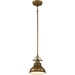 Piekaramā lampa Elstead Lighting Emery QZ-EMERY-P-S-WS cena un informācija | Lustras | 220.lv