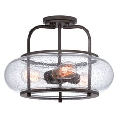 Griestu lampa Elstead Lighting Trilogy QZ-TRILOGY-SF-M cena un informācija | Griestu lampas | 220.lv