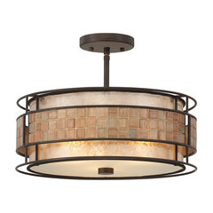 Griestu lampa Elstead Lighting Laguna QZ-LAGUNA-SF цена и информация | Потолочные светильники | 220.lv