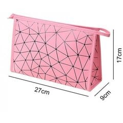 Sieviešu kosmētikas somiņa, rozā cena un informācija | Kosmētikas somas, spoguļi | 220.lv