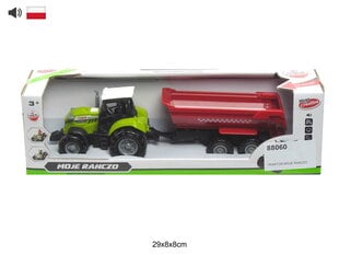 Traktors ar gaismas un skaņas efektu (88060) 6395 cena un informācija | Rotaļlietas zēniem | 220.lv