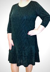Платье женское с воланами, Dorota, зеленый цена и информация | Платья | 220.lv