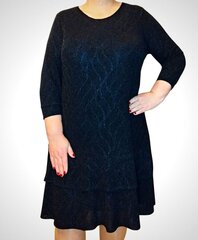Платье женское с воланами, Dorota, черное цена и информация | Платья | 220.lv