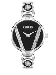 Versus Versace Saint Germain VSPER0119 (sudrabs/melns) 36 MM — sieviešu pulkstenis цена и информация | Женские часы | 220.lv