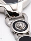 Versus Versace Saint Germain VSPER0119 (sudrabs/melns) 36 MM — sieviešu pulkstenis cena un informācija | Sieviešu pulksteņi | 220.lv