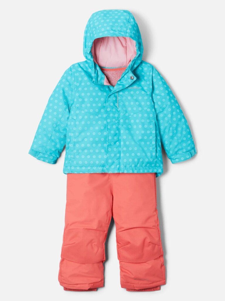 Bērnu kombinezons COLUMBIA Buga™ Set, zils ar oranžu cena un informācija | Ziemas apģērbs bērniem | 220.lv