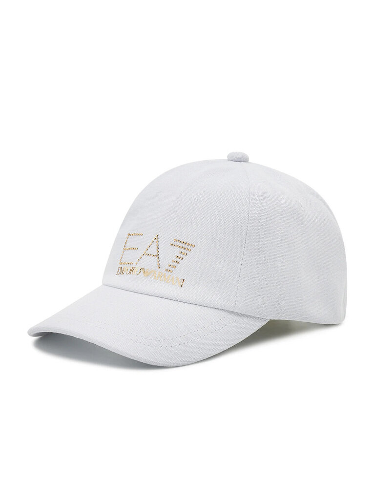 Sieviešu cepure EA7 balta cena un informācija | Sieviešu cepures | 220.lv
