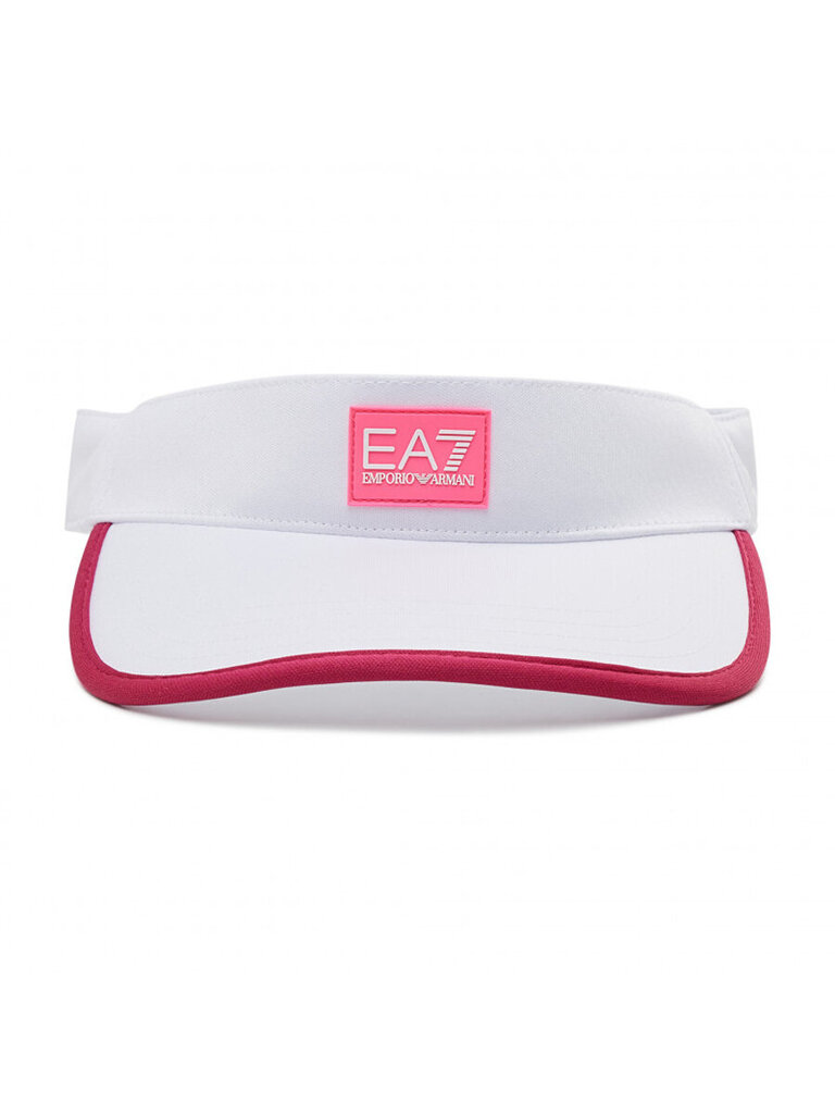 Atvērta cepure sievietēm EA7 balta cena un informācija | Sieviešu cepures | 220.lv