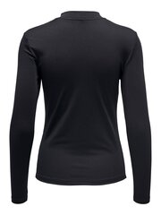 ONLY женская рубашка 15280095*01, черный 5715365910974 цена и информация | Женские футболки | 220.lv