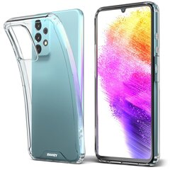 Moozy Xframe Triecienizturīgs vāciņš telefonam Samsung Galaxy A33 5G – caurspīdīgs hibrīda vāciņš ar triecienu absorbējošu TPU apmali cena un informācija | Telefonu vāciņi, maciņi | 220.lv