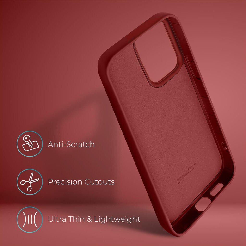 Moozy Lifestyle telefona vāciņš saderīgs ar Samsung Galaxy A33 5G – augstvērtīga silikona apvalks ar matētu virsmu un mīkstu mikrošķiedras oderi, Vintage rozā цена и информация | Telefonu vāciņi, maciņi | 220.lv